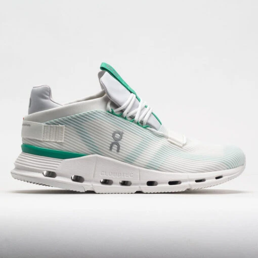 On Running On Cloudnova Void Men's Undyed White/Mint -On Running Shop 040752 3