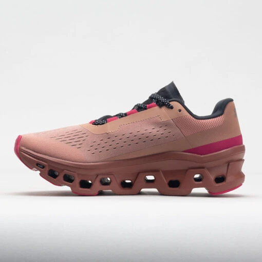 On Running On Cloudmonster Women's Rose/Cork -On Running Shop 040776 1