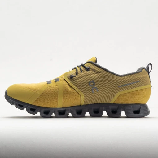 On Running On Cloud 5 Waterproof Men's Mustard/Rock -On Running Shop 048864 1