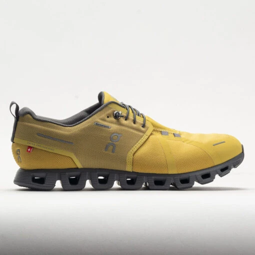 On Running On Cloud 5 Waterproof Men's Mustard/Rock -On Running Shop 048864 3